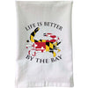 Maryland Flag Crab - Life is Better by the Bay Flour Sack Towel