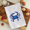 Blue Crab Flour Sack Towel