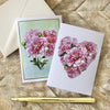 Pink Peony Boxed Note Card Set