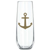 Stemless Gold Anchor Flute