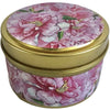 Peony Candle TIn