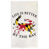 Crab Kitchen Towel- MD Life Is Better